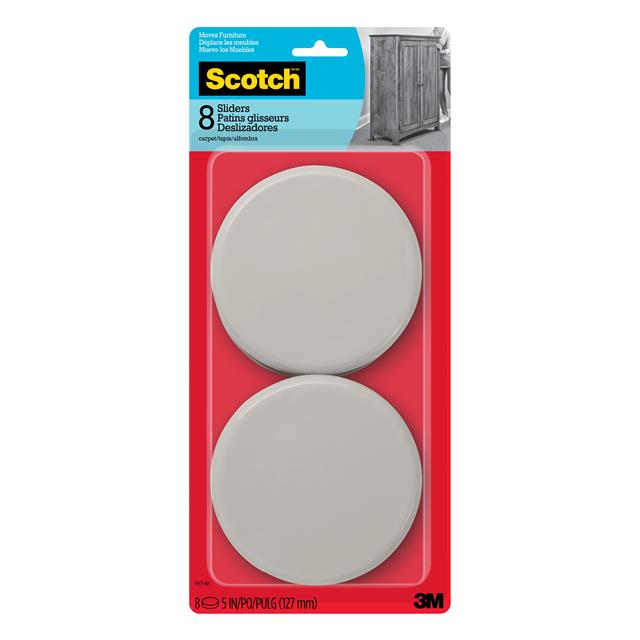 SCOTCH SLIDERS SP675-NA, ROUND,