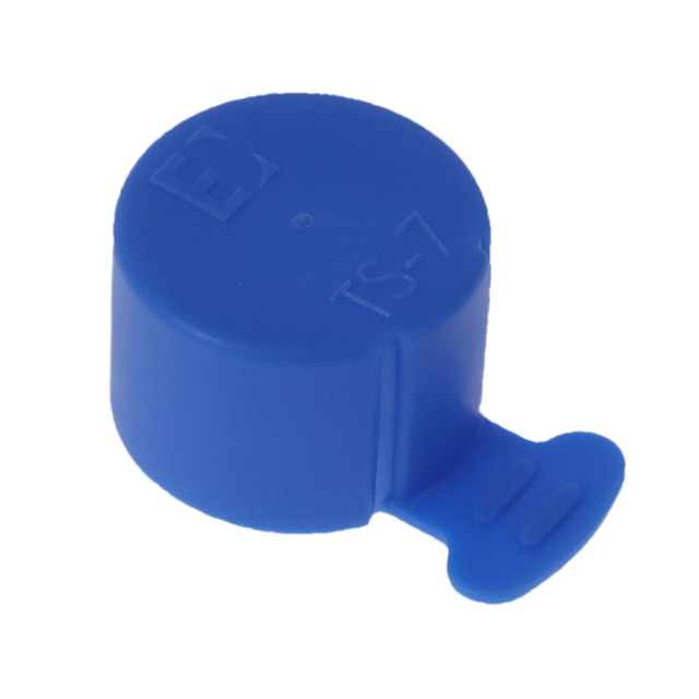TAP CAP BLUE 0.48" H