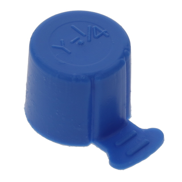 TAP CAP BLUE 0.49" H TAP CAP BLUE 0.49" H
