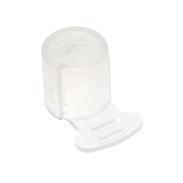 TAP CAP NATURAL 0.44" H TAP CAP NATURAL 0.44" H