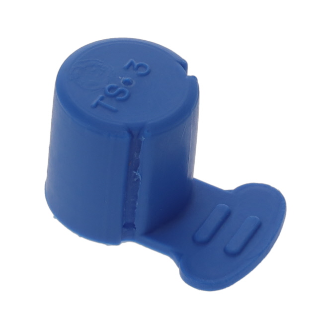 TAP CAP BLUE 0.44" H