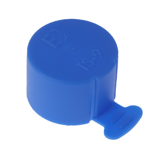 TAP CAP BLUE 0.56" H TAP CAP BLUE 0.56" H