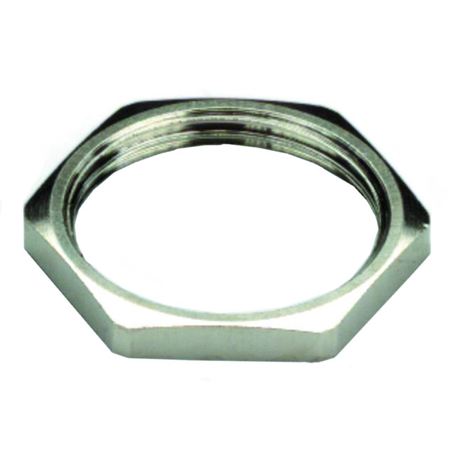 LOCK NUT 24.00MM BRASS M20 LOCK NUT 24.00MM BRASS M20