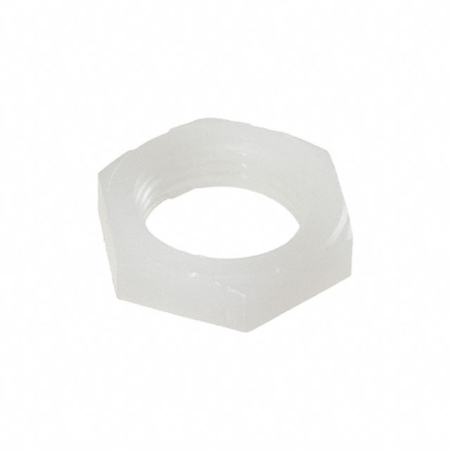 JAM NUT 1/2" NYLON 3/8"-32 JAM NUT 1/2" NYLON 3/8"-32