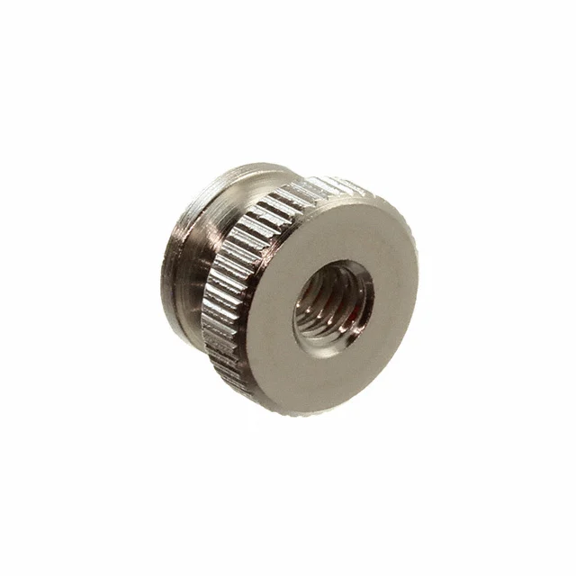 THUMB NUT 7/16" BRASS #8-32 THUMB NUT 7/16" BRASS #8-32