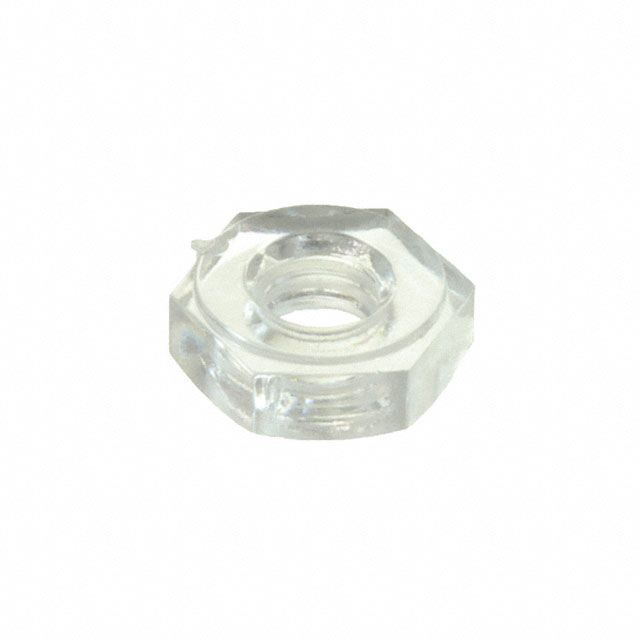 HEX NUT 8.51MM POLYCARBONATE