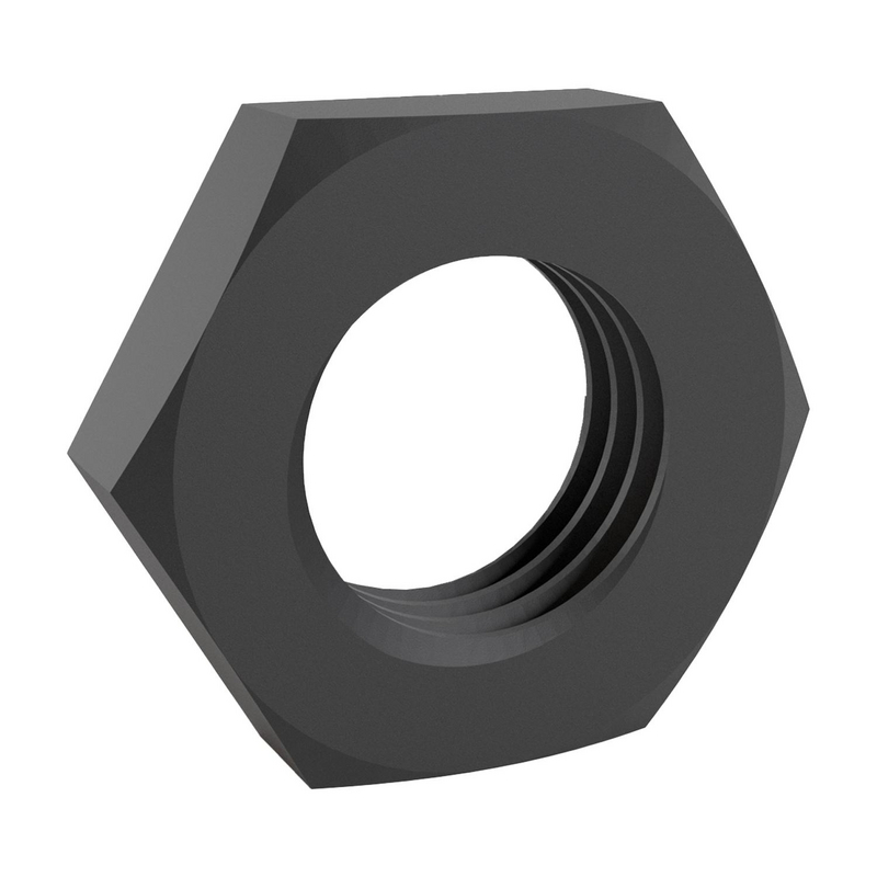 HEX JAM NUT, 3/4-10 THREAD, .250 HEX JAM NUT, 3/4-10 THREAD, .250