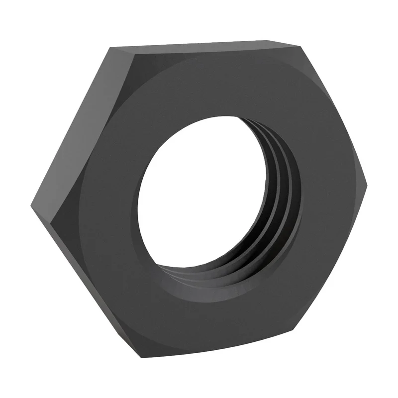 HEX JAM NUT, 3/4-16 THREAD, .250 HEX JAM NUT, 3/4-16 THREAD, .250