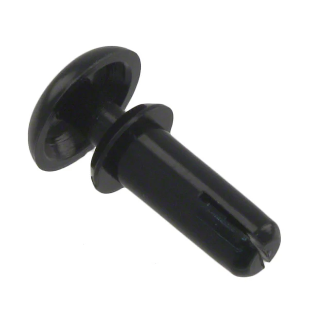 SNAP RIVET 0.118" NYLON BLACK