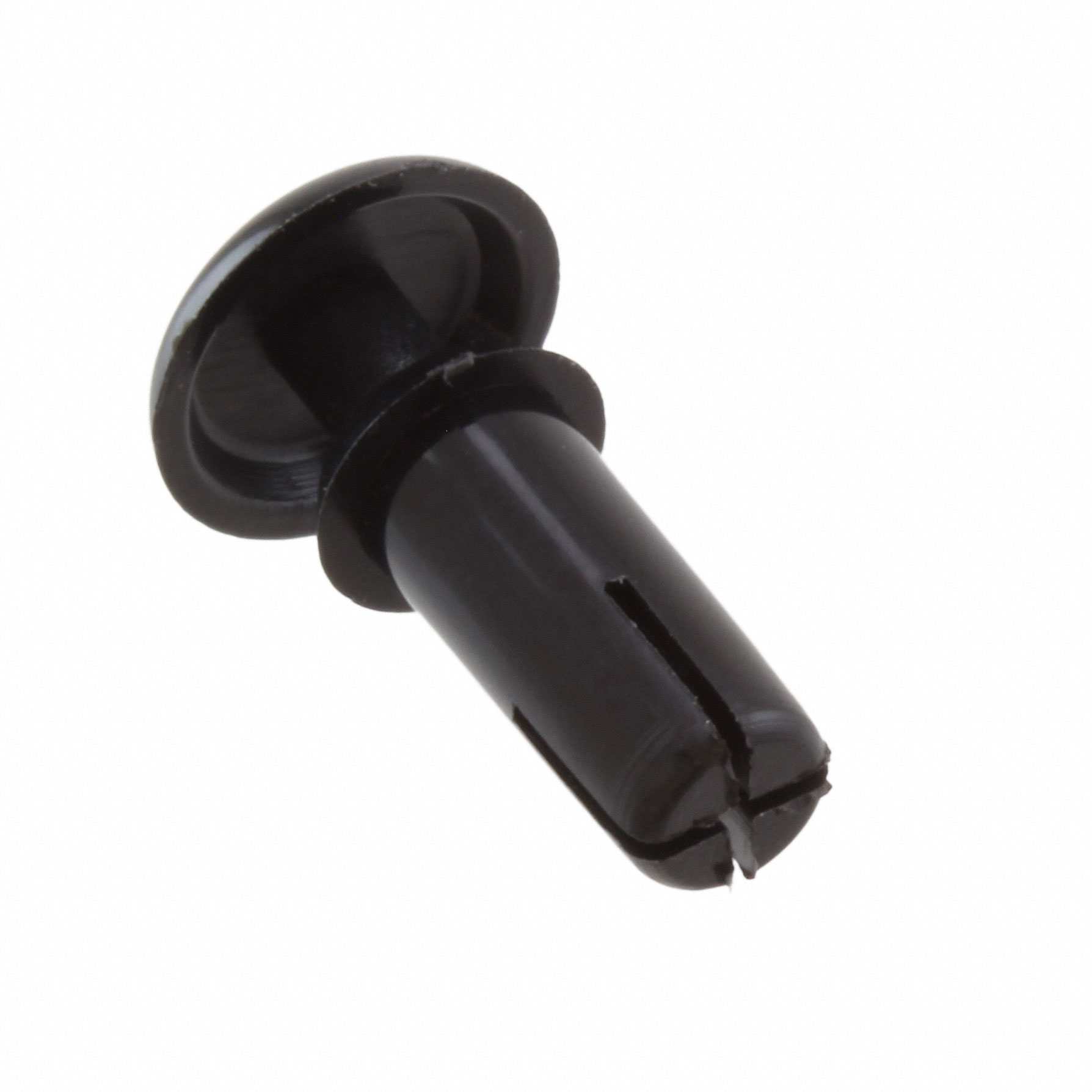 SNAP RIVET 0.158" NYLON BLACK