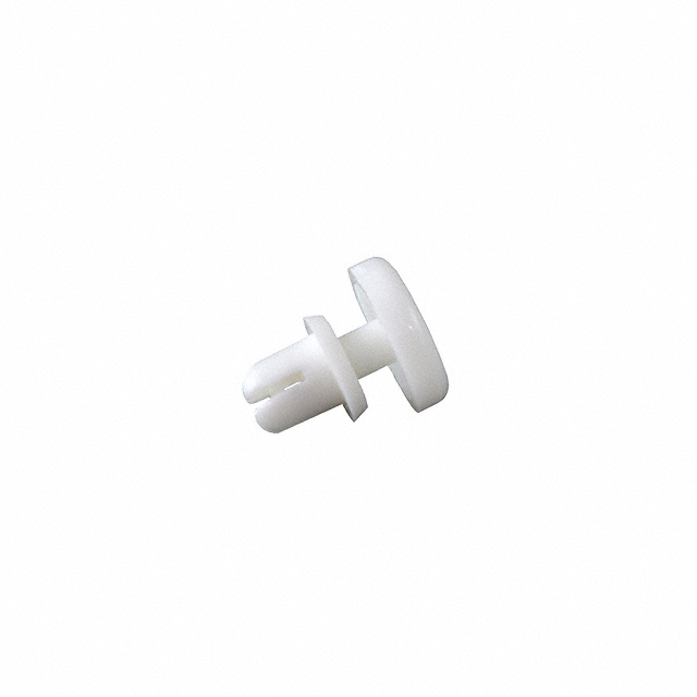 SNAP RIVET 0.118" NYLON WHITE