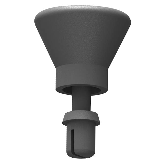 SNAP RIVET 0.157" NYLON BLACK
