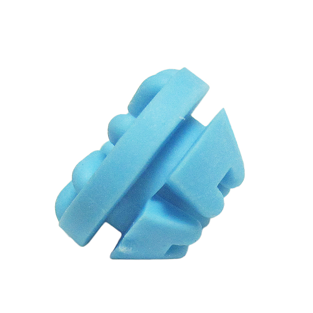 SCREW GROMMET THERMOPLASTIC BLUE