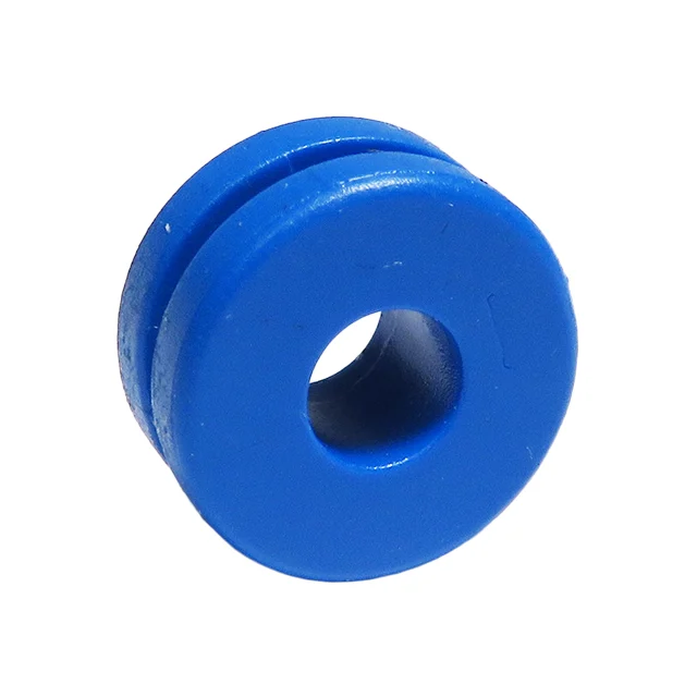SCREW GROMMET THERMOPLASTIC BLUE