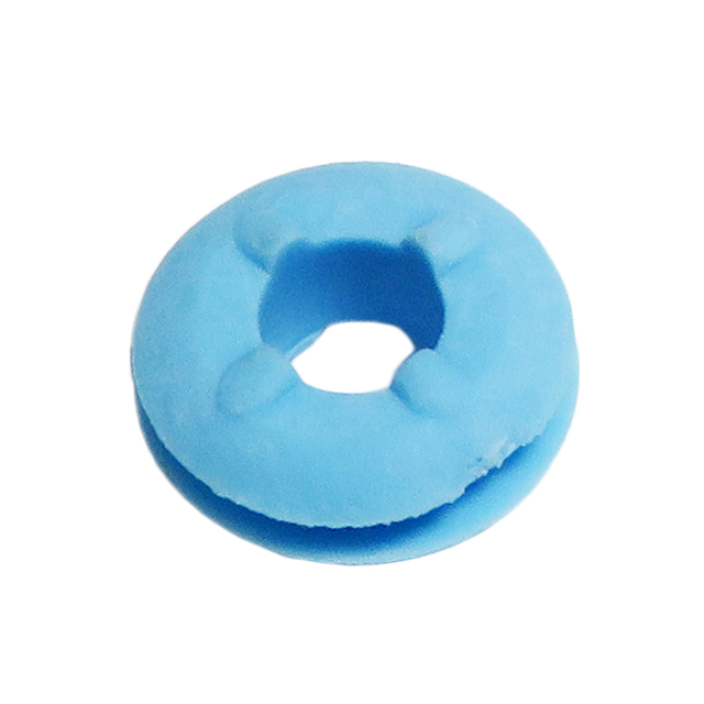 SCREW GROMMET THERMOPLASTIC BLUE