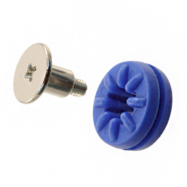 SCREW GROMMET M3 RUBBER BLUE SCREW GROMMET M3 RUBBER BLUE