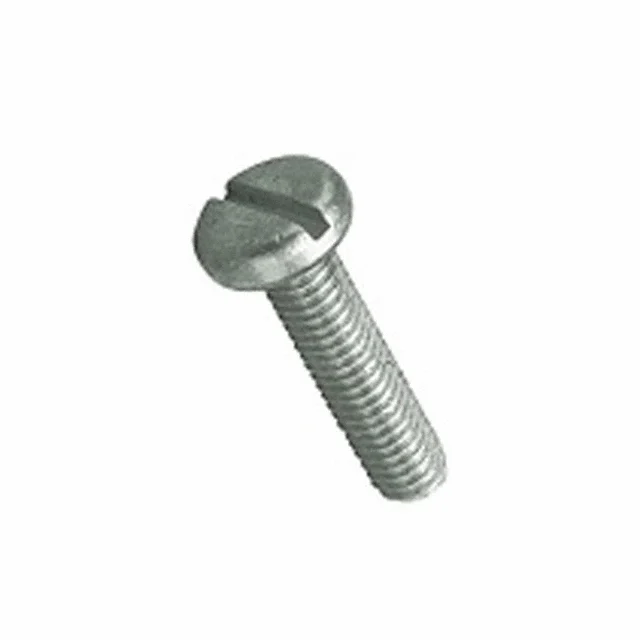MACH SCREW PAN HEAD SLOTTED 2-56