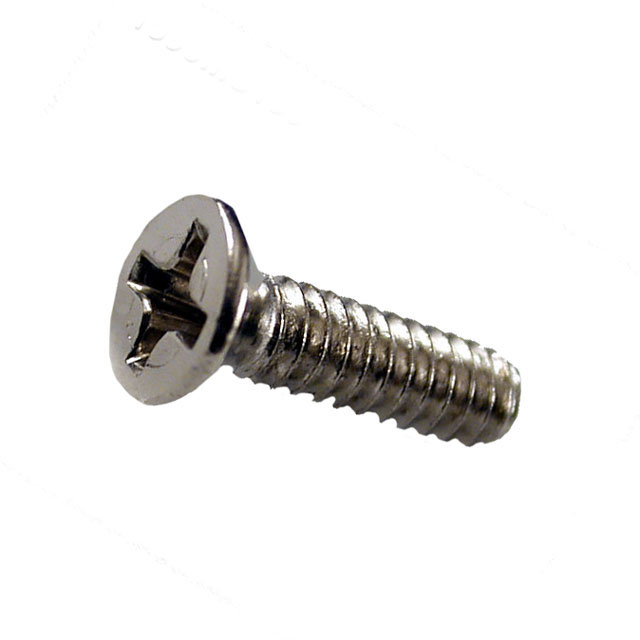 MACH SCREW FLAT PHIL #6-32 100PC