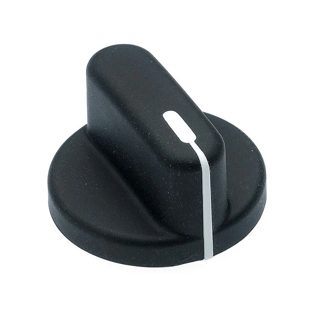 KNOB SMOOTH 0.236" PLASTIC