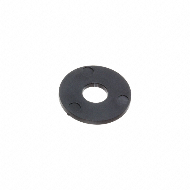 FLAT WASHER, NYLON, BLACK, .257