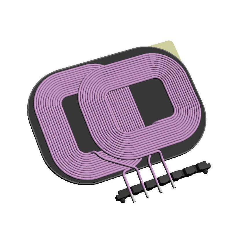 TX 2 COIL 1 LYR 11.5UH, 12.5UH