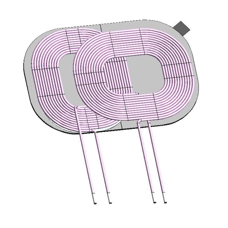 TX 2 COIL 1 LYR 11.5UH, 12.5UH