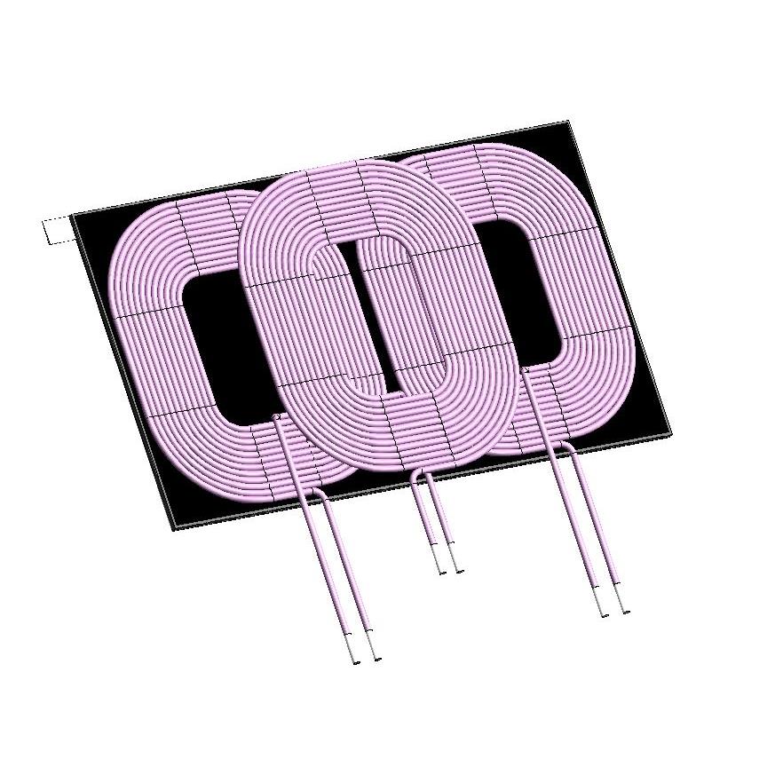 TX 3 COIL 1 LYR 9.8UH, 10.2UH