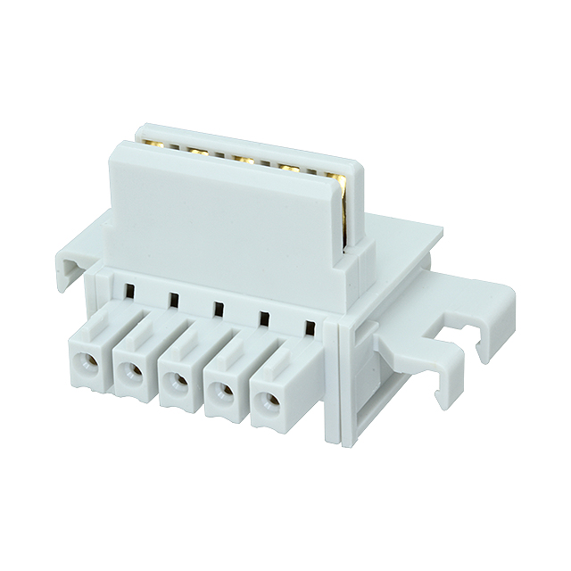 PLUG DIN RAIL 5POS 3.81MM