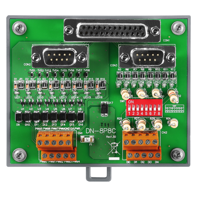 8 CHANNEL DIGITAL OUTPUT AND 8 C