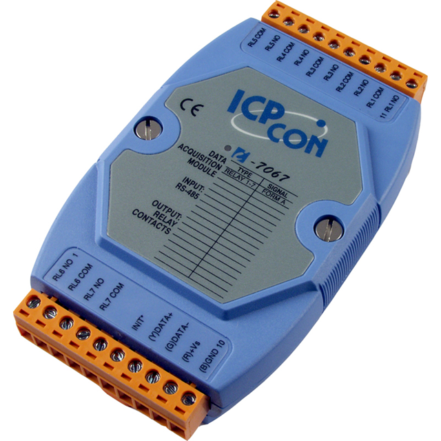 I/O MODULE 7 RELAY 10-30V