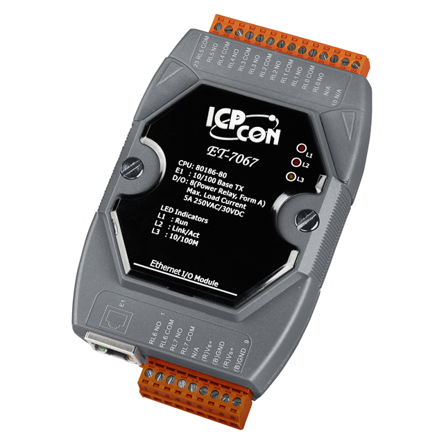 I/O MODULE 8 RELAY 12-48V