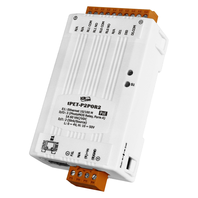 I/O MODULE 2 DIG 2 RELAY 12-48V