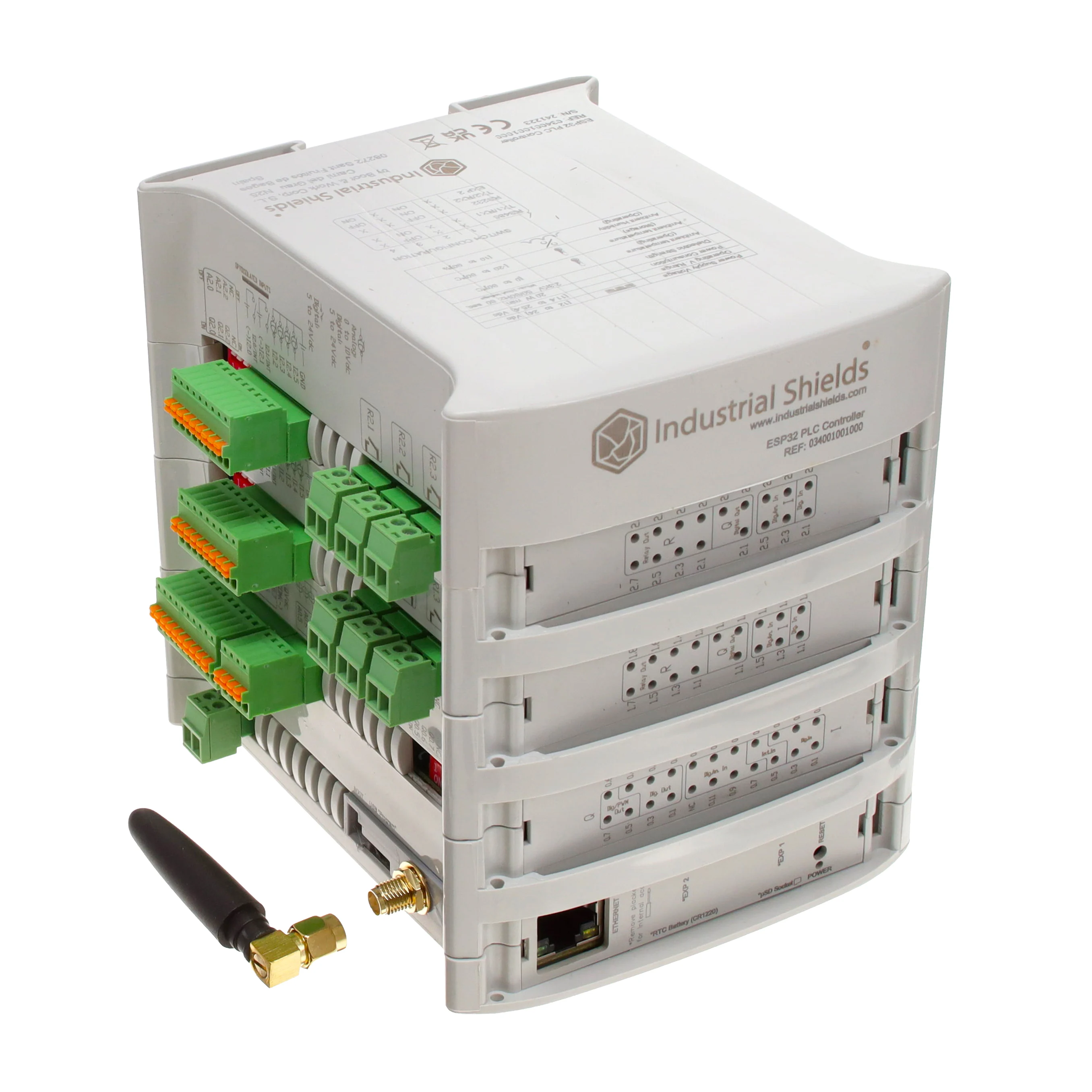 ESP32 ETHER&WIFI&BT PLC 53ARR I/