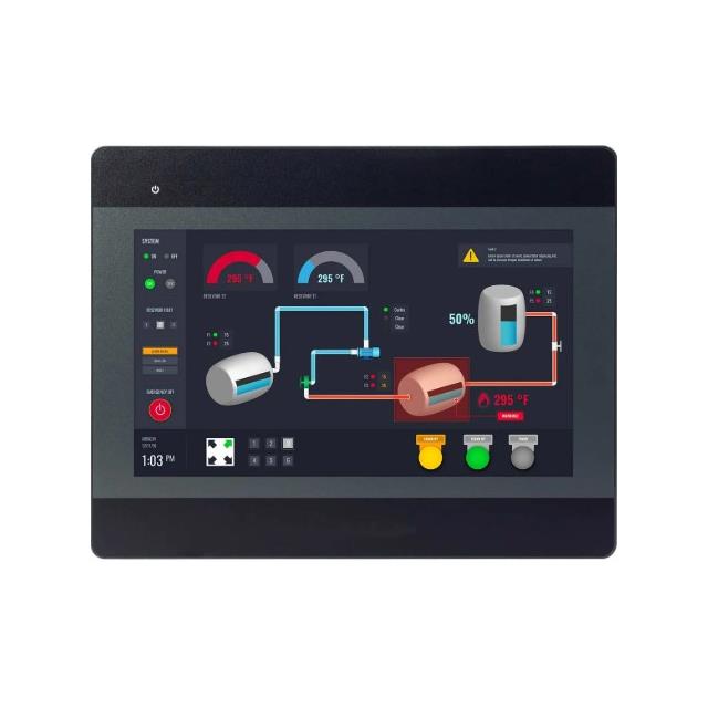 10.1" Standard HMI, Touchscreen,