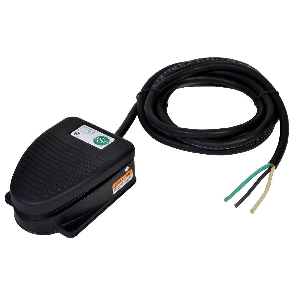 Foot Switch, 15A, Cable, Leads