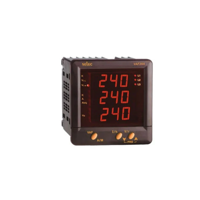 AMMETER/VOLTMETER LED PANEL MNT AMMETER/VOLTMETER LED PANEL MNT