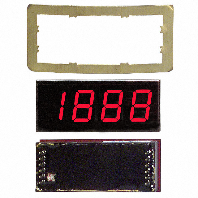 VOLTMETER 2VDC LED PANEL MOUNT