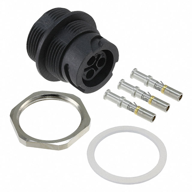 CONN RCPT FMALE 3POS GOLD CRIMP CONN RCPT FMALE 3POS GOLD CRIMP