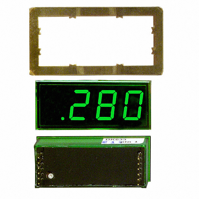 VOLTMETER 2VDC LED PANEL MOUNT