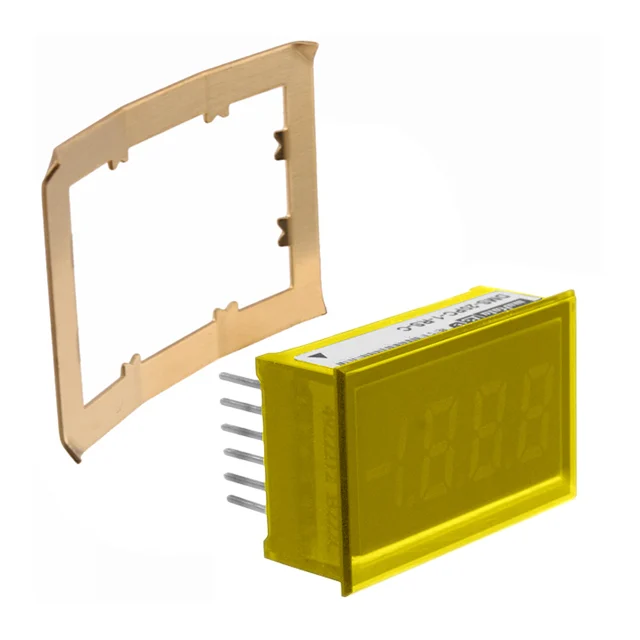 VOLTMETER 2VDC LED PANEL MOUNT