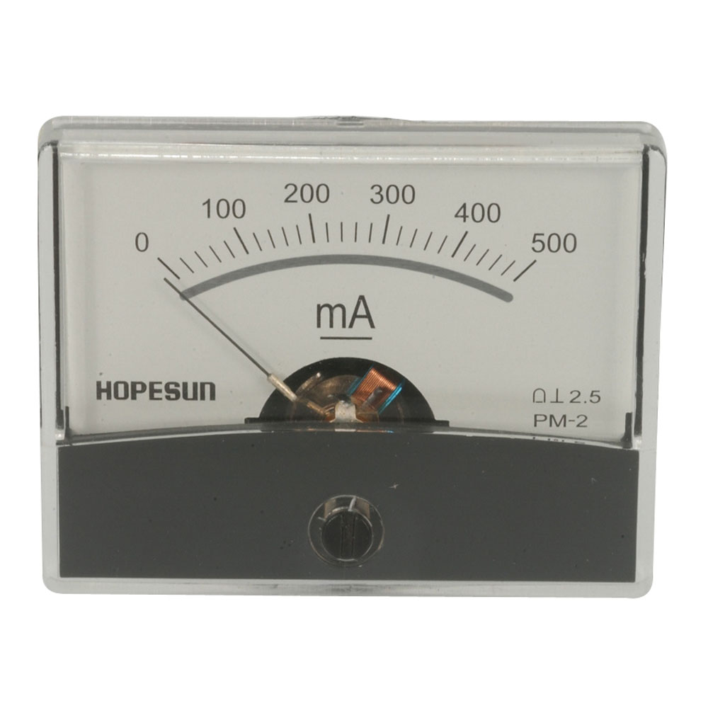 AMMETER 0-500A ANALOG PANEL MNT AMMETER 0-500A ANALOG PANEL MNT
