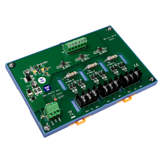 3-CH 600 VDC VOLTAGE ATTENUATOR 3-CH 600 VDC VOLTAGE ATTENUATOR