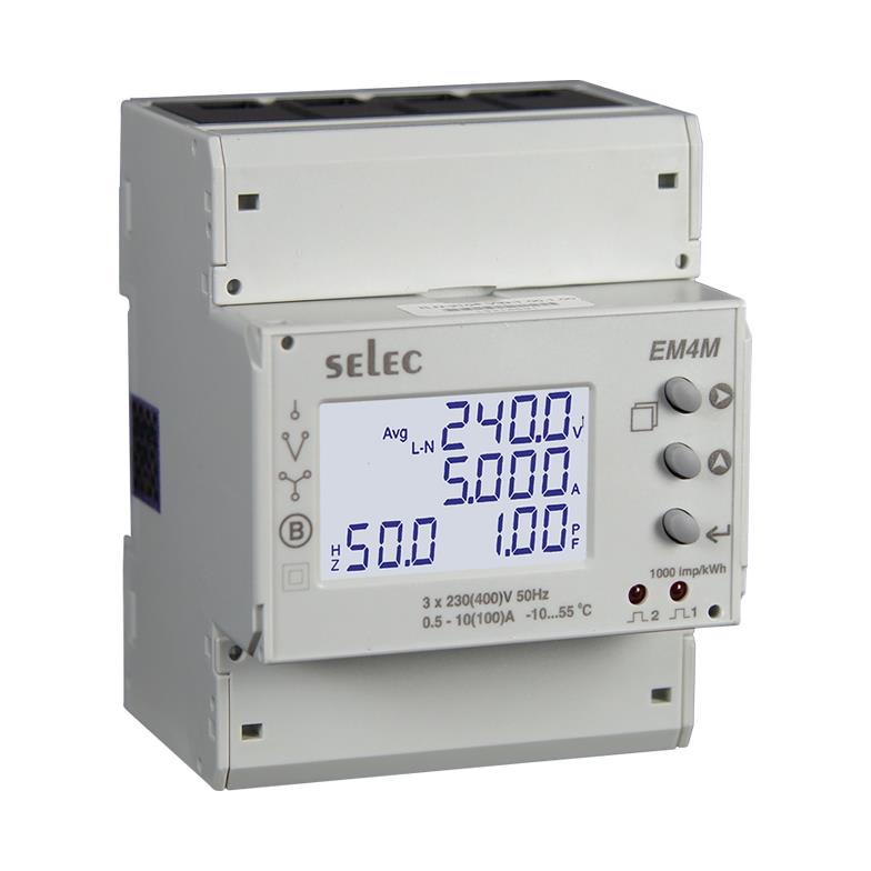ENERGY MONITOR LCD DIN RAIL ENERGY MONITOR LCD DIN RAIL