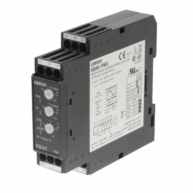 3-PHASE VOLTAGE RELAY 3-PHASE VOLTAGE RELAY