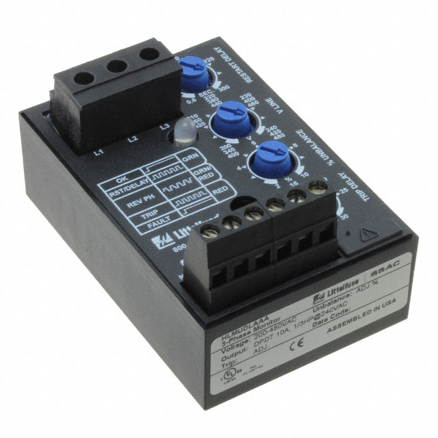 3 PHASE VOLTAGE MONITOR 3 PHASE VOLTAGE MONITOR