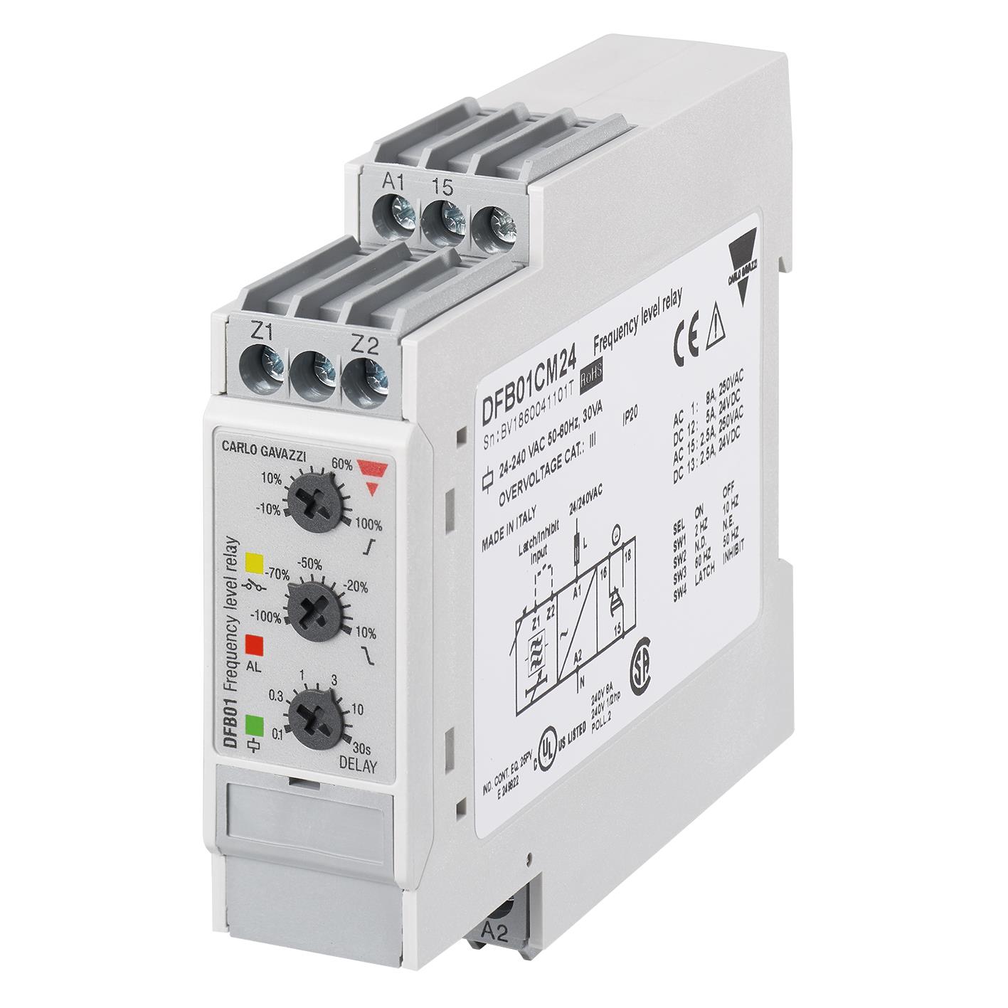 FREQUENCY MONITORING RELAY