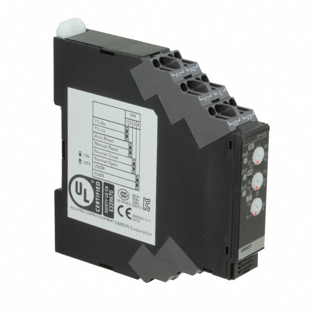 VOLTAGE RELAY 20-600 V PUSH IN