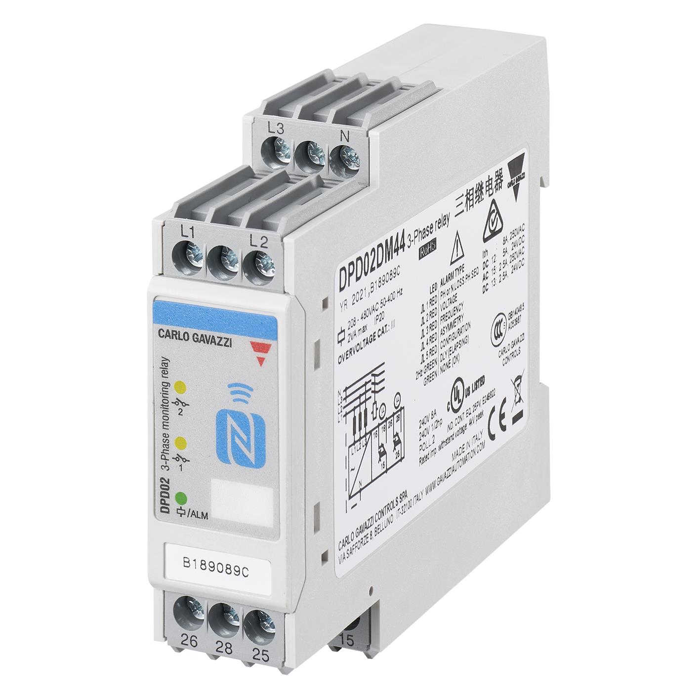 3PH MONITORING RELAY 480V 3PH MONITORING RELAY 480V