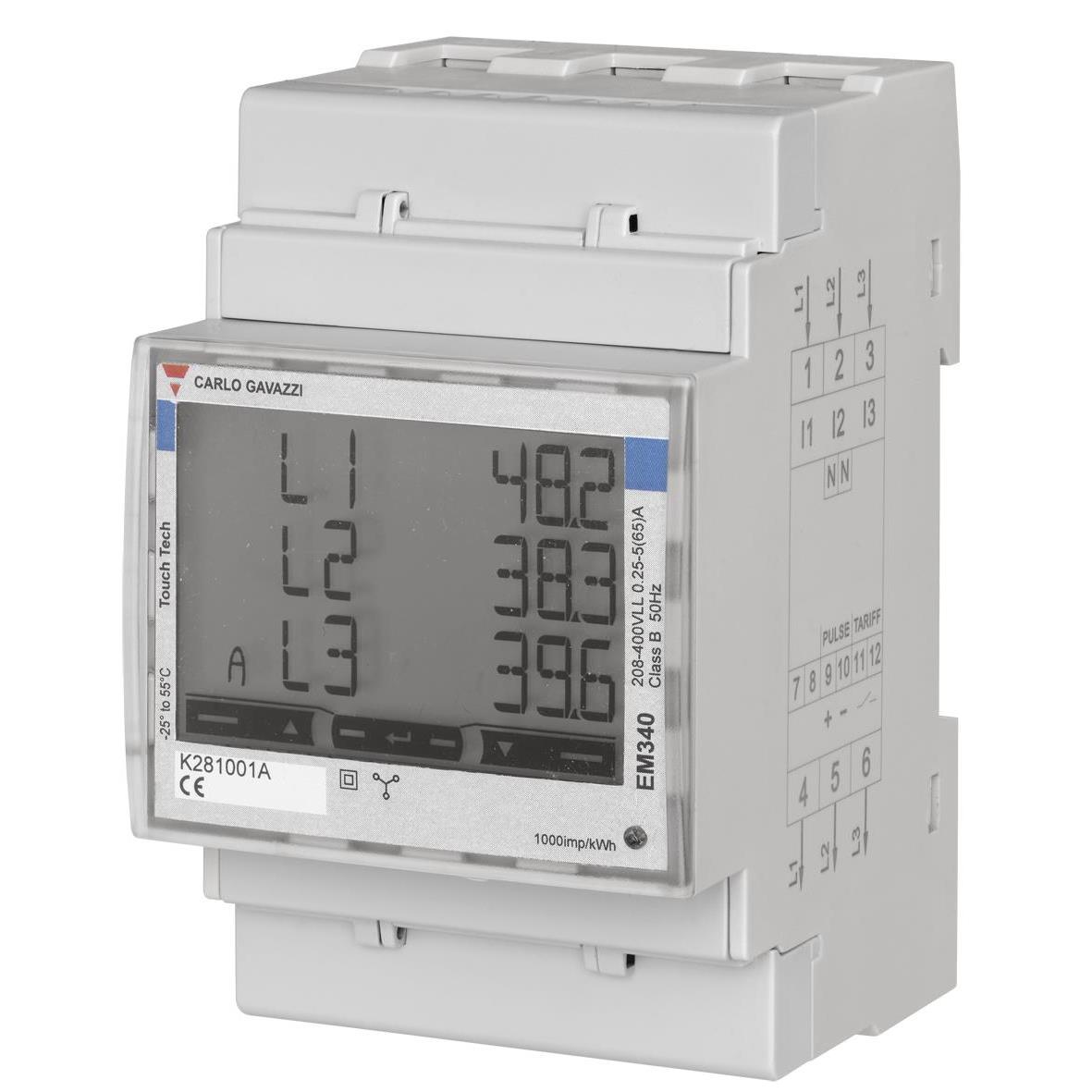 ENERGY MONITOR LCD DIN RAIL