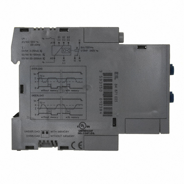 CONTROL RLY CURRENT 24VDC .1-10A CONTROL RLY CURRENT 24VDC .1-10A